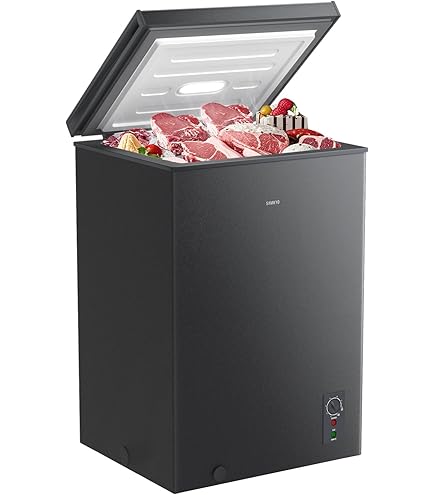 Amazon.co.jp: simplus 冷凍庫 66L 上開き バスケット付き 鍵付き 静音