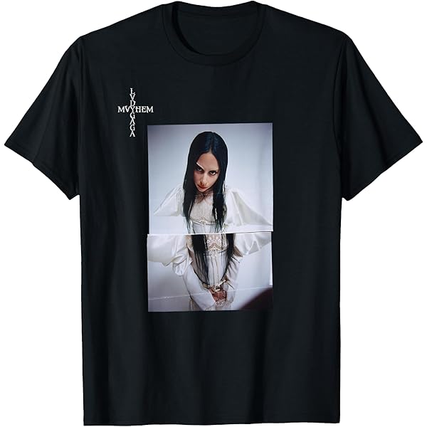 Amazon | レディー・ガガの公式メイヘム写真 Tシャツ | Tシャツ