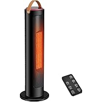 Amazon | [Xinpeke]セラミックヒーター 電気ファンヒーター タワー型 2