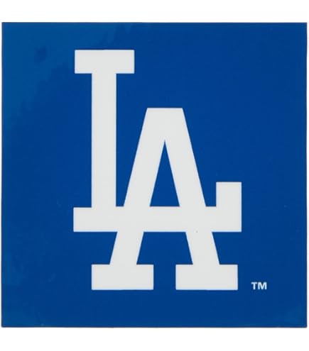 Amazon.co.jp: MLB ロサンゼルス・ドジャース デカール 多目的ファン 3