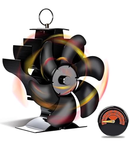 Amazon.co.jp: ストーブアクセサリー ストーブファン スーパーエアーII