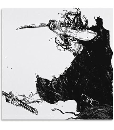 Amazon.co.jp: CZWEN アニメ ポスター 宮本 武蔵 バガボンド ポスター