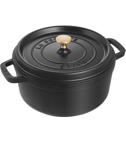 Amazon｜staub ストウブ 「 ピギー ココット グレー 17cm 」 両手 鋳物