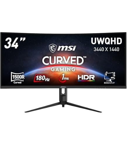 Amazon.co.jp: G321CUV ゲーミングモニター 4Kモニター 1500R湾曲 31.5