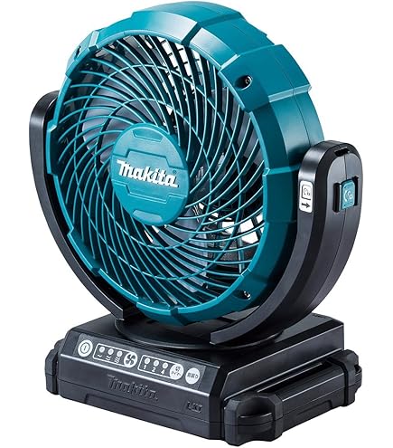 Amazon.co.jp: マキタ 充電式ファン羽根径23.5cm白(18/14.4V) AC