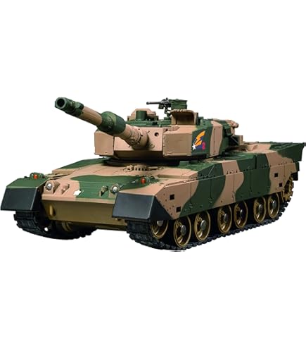 Amazon.co.jp: 1/24 RCバトルタンク タイガーI (迷彩仕様) : おもちゃ