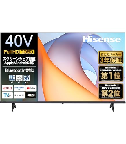 Amazon | ソニー 40V型 液晶 テレビ ブラビア KDL-40HX850 フル