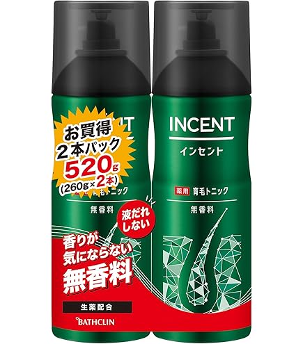 Amazon | インセント薬用育毛トニック プレミアムクール(無香料
