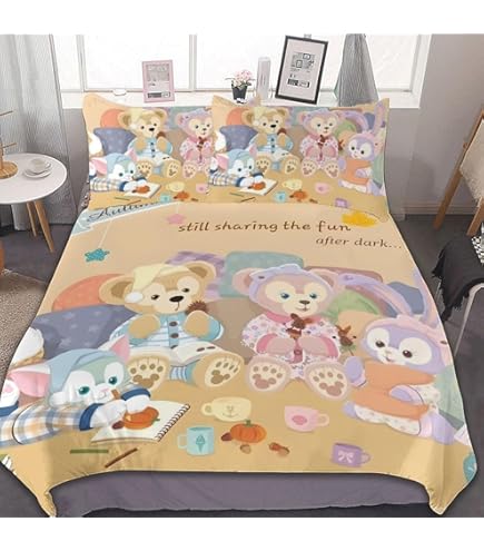 Amazon｜ダッフィー フレンズ シェリーメイ 布団カバー 3点セット