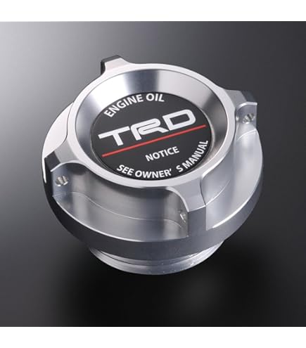 Amazon | TRD オイルフィラーキャップ ネジシキ ジュラコン ブラック