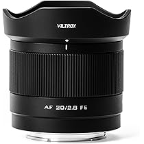 Amazon.co.jp: VILTROX AF 20mm F2.8 FE レンズ ソニー Eマウント 広角