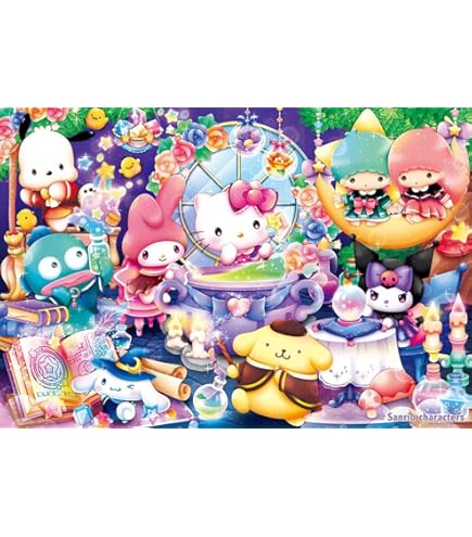 Amazon.co.jp: 1000ピースジグソーパズル ハローキティのフラワー