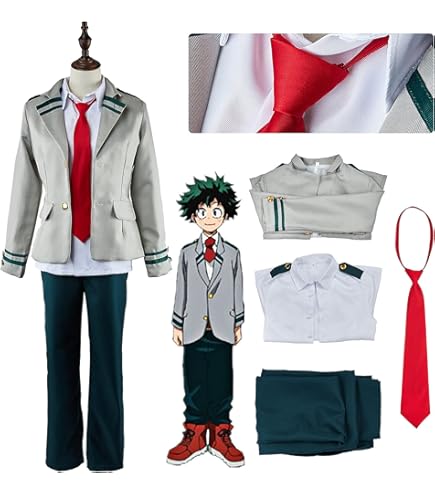 Amazon.co.jp: XIAOXIGUA 爆豪勝己 コスプレ 衣装 僕のヒーロー