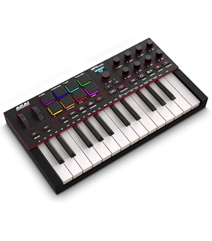 Amazon | AKAI Professional フルサイズのセミウェイト49鍵MIDI