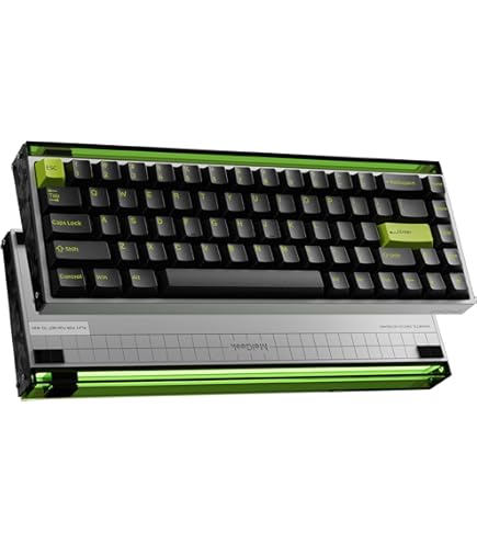 Amazon | WOBKEY RAINY 75 HE/Gateron Jade Proスイッチ搭載/ラピット