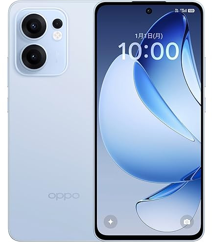 Amazon | OPPO Reno 7 5G 8GB RAM 256GB スタートレール ブルー | OPPO