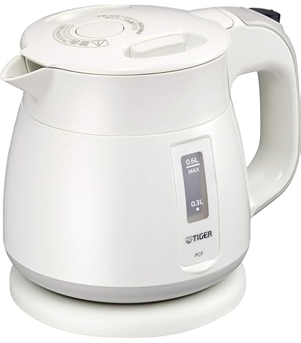 Amazon | 飲みたいときにサッと沸く! TIGER 電気ケトル 0.8L(フッ素