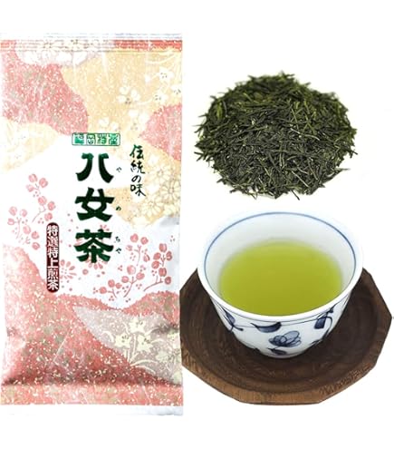 Amazon.co.jp: 八女茶 お茶 緑茶 茶葉 特上煎茶 100g 缶詰 九州 福岡