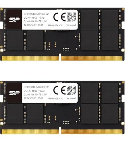 Amazon.co.jp: Samsung 32GB (2x16GB) DDR5 4800MHz PC5-38400 CL40