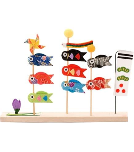 Amazon | いせ辰 こいのぼり モビール 黒 2024年製 | こいのぼり