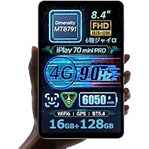 Amazon.co.jp: 【ALLDOCUBE公式直営店】iPlay 70 mini Pro 8.4インチ