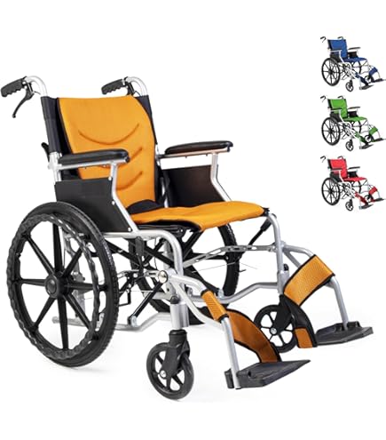 Amazon | ケアテックジャパン 軽量 自走式アルミ製車椅子 CA-12SU