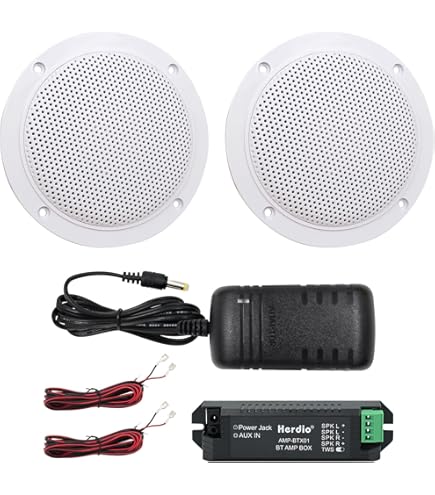 Amazon | TOA スピーカー（天井埋込型）防滴型3W PC-3WR | TOA(ティー