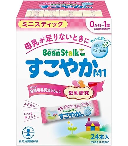 Amazon.co.jp: 【スティック7本入×1箱付】ビーンスタークすこやかM1大