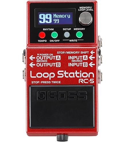 Amazon.co.jp: Boss Loop Station Dual Track Looper RC-30 : Musical