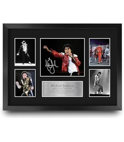 Amazon.co.jp: HWC Trading USLフレーム入り マイケル・ジャクソン