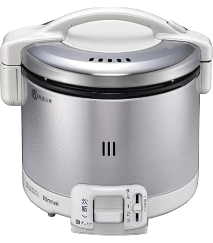 Amazon | ガス炊飯器 5合 ブラウン プロパンガス用 | ノーブランド品