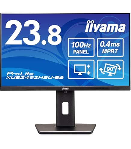 Amazon.co.jp: iiyama モニター ディスプレイ ProLite XUB3493WQSU-B6