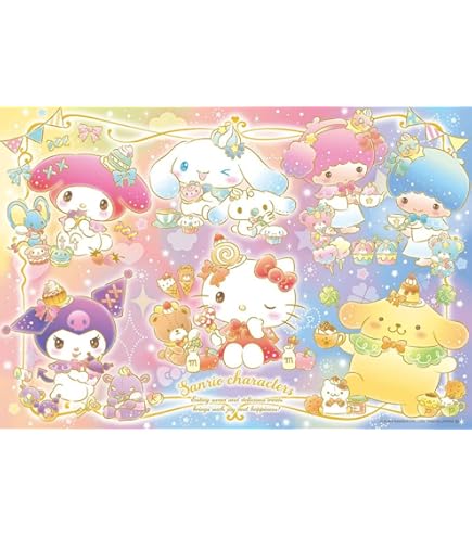 Amazon.co.jp: 1000ピース ジグソーパズル ドラえもん×ハローキティ