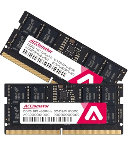 Amazon.co.jp: Samsung 32GB (2x16GB) DDR5 4800MHz PC5-38400 CL40