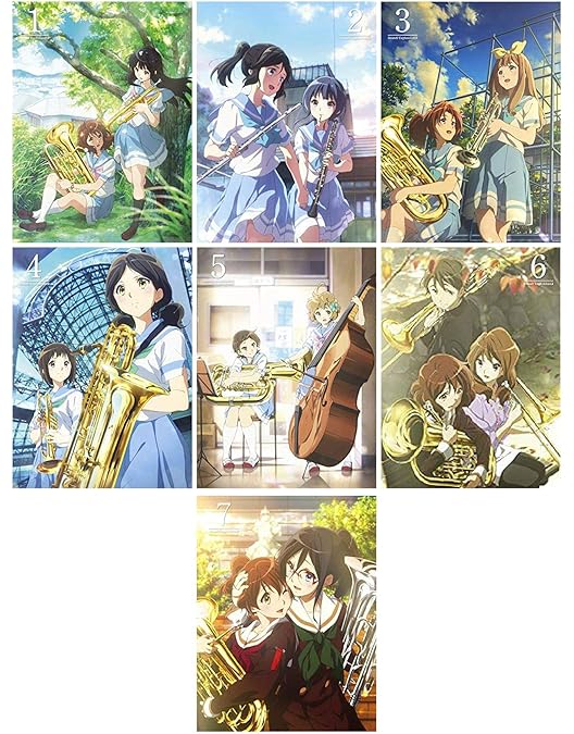 Amazon.co.jp: 響け!ユーフォニアム 全7巻セット 集合 描き下ろし全巻