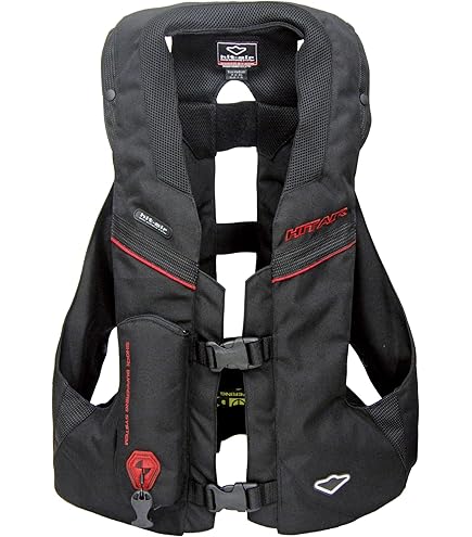 Amazon | バイク用エアバッグ hit-air MLV-C (ブラック/グリーン, L