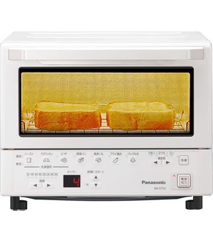 Amazon | パナソニック コンパクトオーブン ホワイト NB-DT51-W