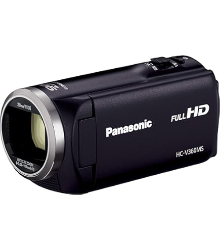 Amazon.co.jp: Panasonic Digital HD Video Camera Metal Black HDC