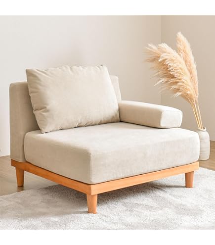 Amazon｜カリモク 1人掛けソファ/コロニアル WC60モデル 平織布張 肘掛