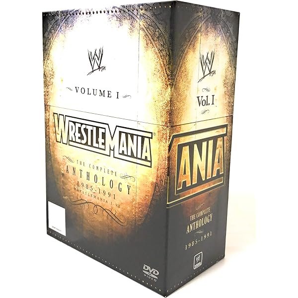 Amazon.co.jp: WWE レッスルマニア・アンソロジーBOX3 XV-XXI (3000