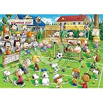 Amazon.co.jp: エポック社 500ピース ジグソーパズル PEANUTS