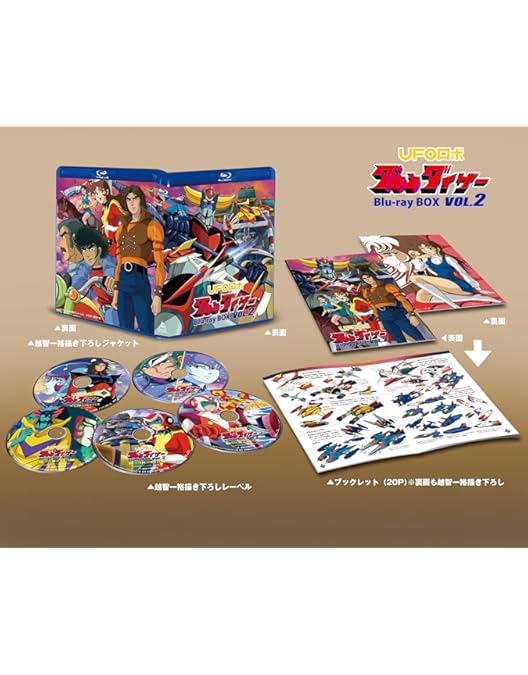 Amazon.co.jp: UFOロボ グレンダイザー Blu-ray BOX VOL.1 [Blu-ray