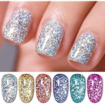 Amazon | BORN PRETTY ジェルネイルカラーセット ラメ入りカラージェル