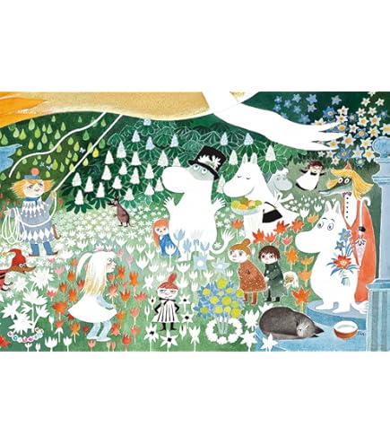 Amazon.co.jp: ムーミン 1000ピース パズル ジグソーパズル 木製 (75