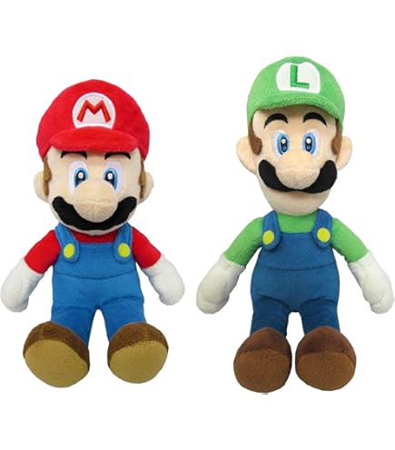 Amazon.co.jp: マリオ＆ヨッシー(S) ぬいぐるみ 2種セット 【座高約