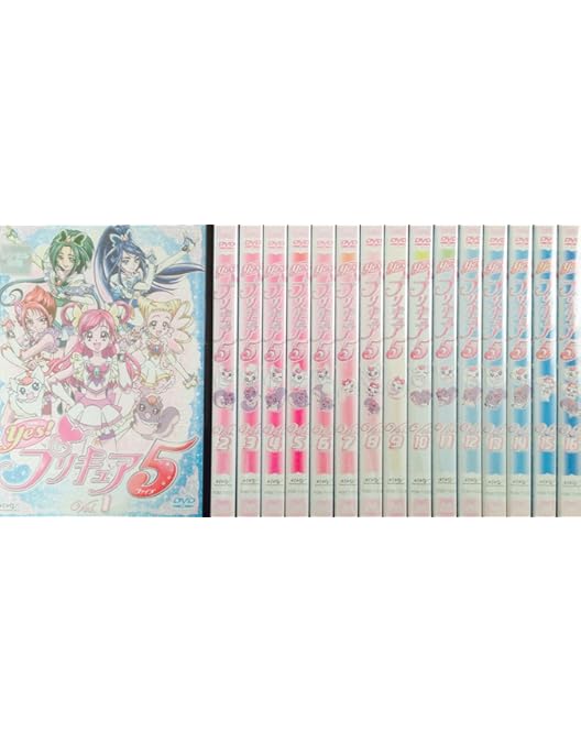 Amazon.co.jp: Yes! プリキュア5 GoGo! [レンタル落ち] 全16巻セット