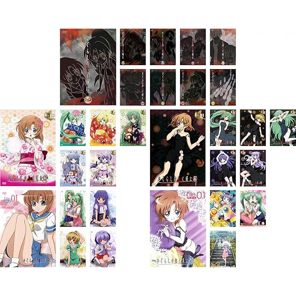 Amazon.co.jp: ひぐらしのなく頃に 無印+解+OVA(礼) コンプリート DVD