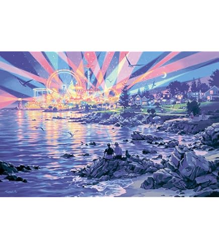 Amazon.co.jp: 1000ピース 光るジグソーパズル めざせ! パズルの達人