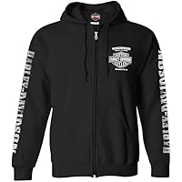 Amazon.com: Harley-Davidson Men's Deflector Hooded Riding Fleece