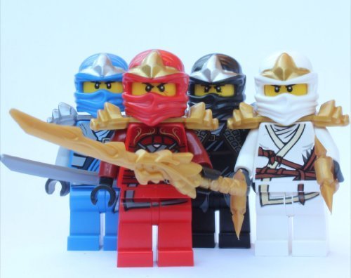LEGO Ninjago - 4 ZX Ninjas - Kai, Cole, Jay & Zane ZX | Amazon